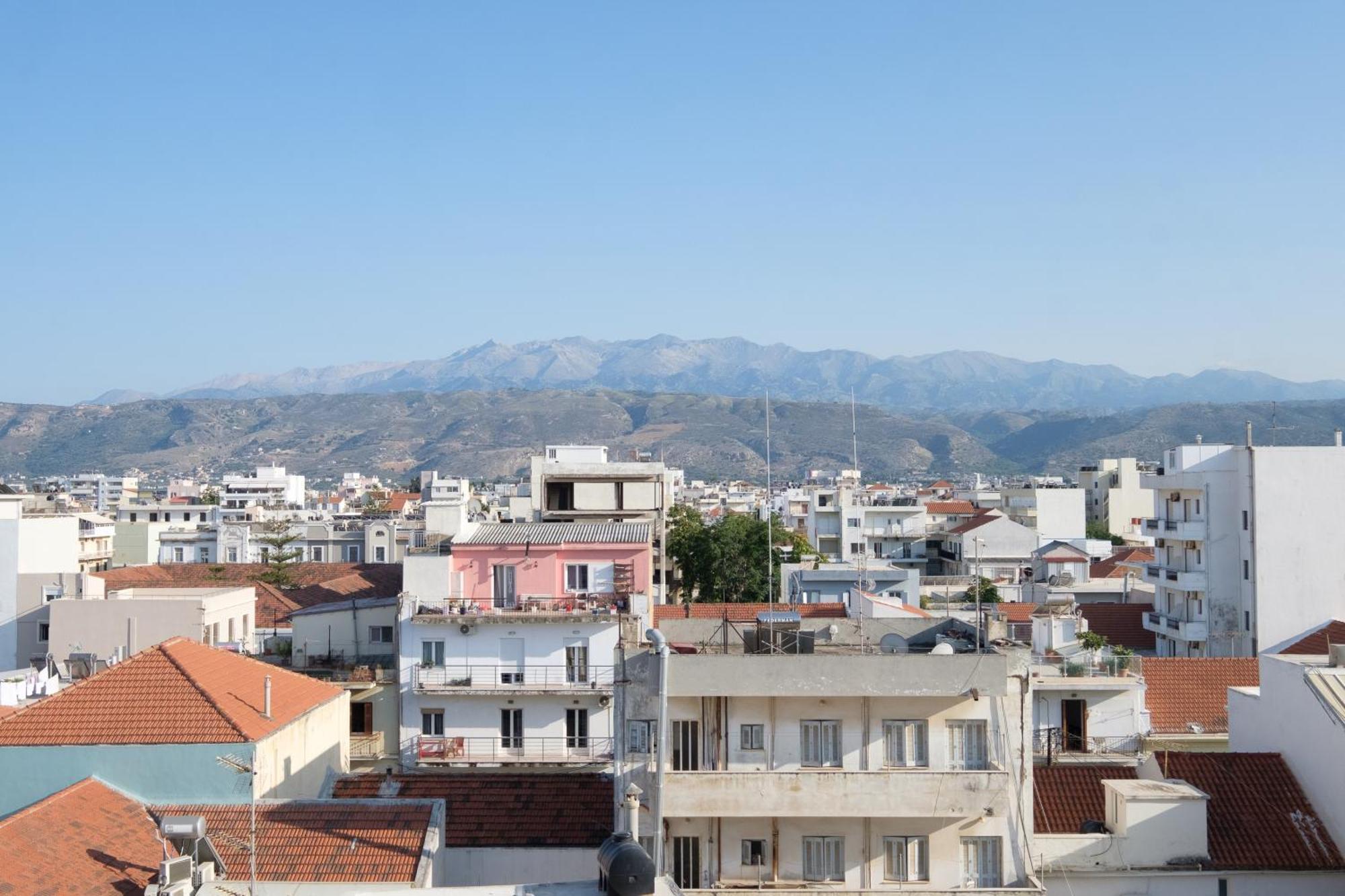 Sky-High 70Sqm Penthouse W. Stunning Views - 05 Apartment Chania  ภายนอก รูปภาพ