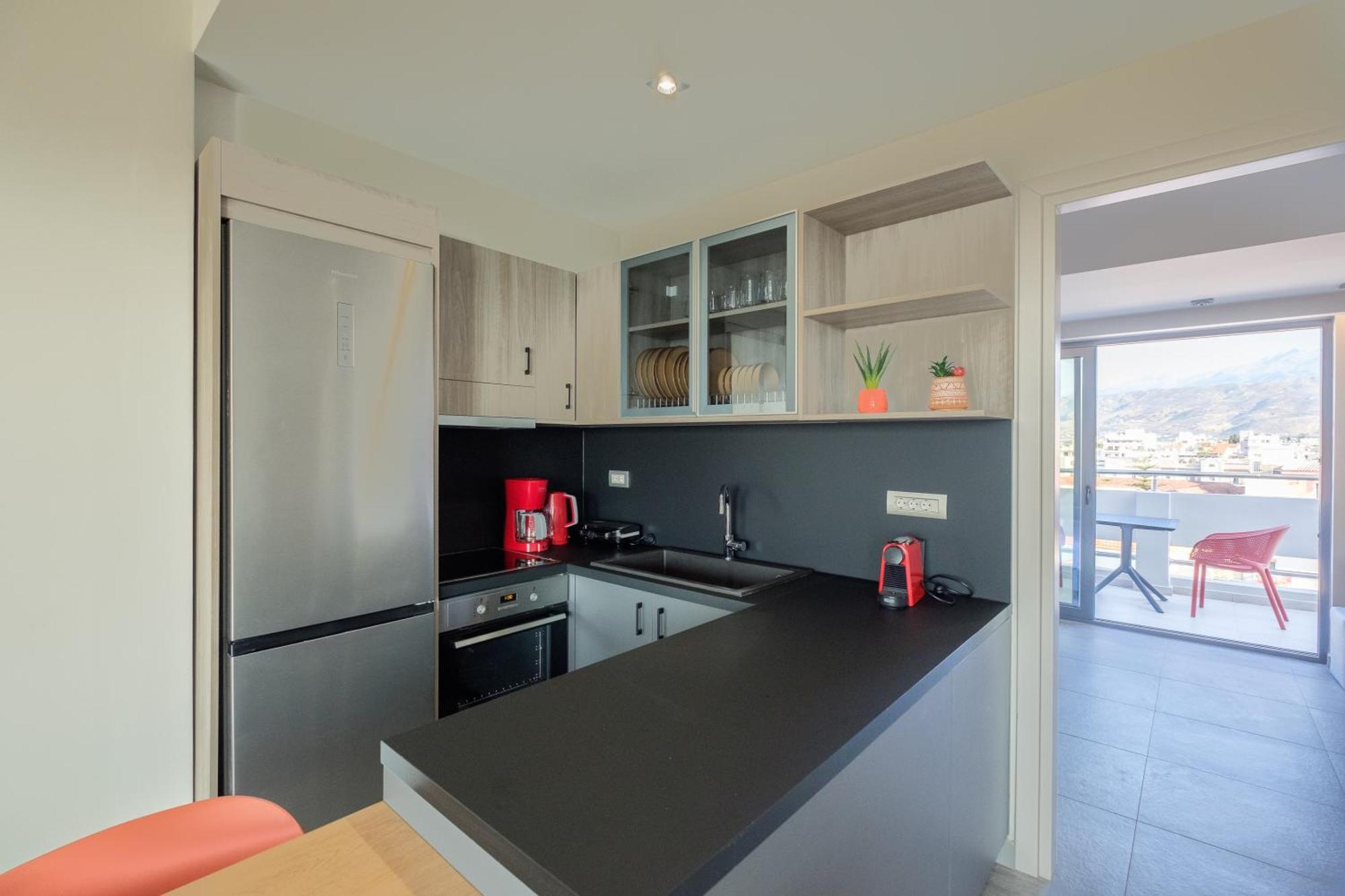 Sky-High 70Sqm Penthouse W. Stunning Views - 05 Apartment Chania  ภายนอก รูปภาพ