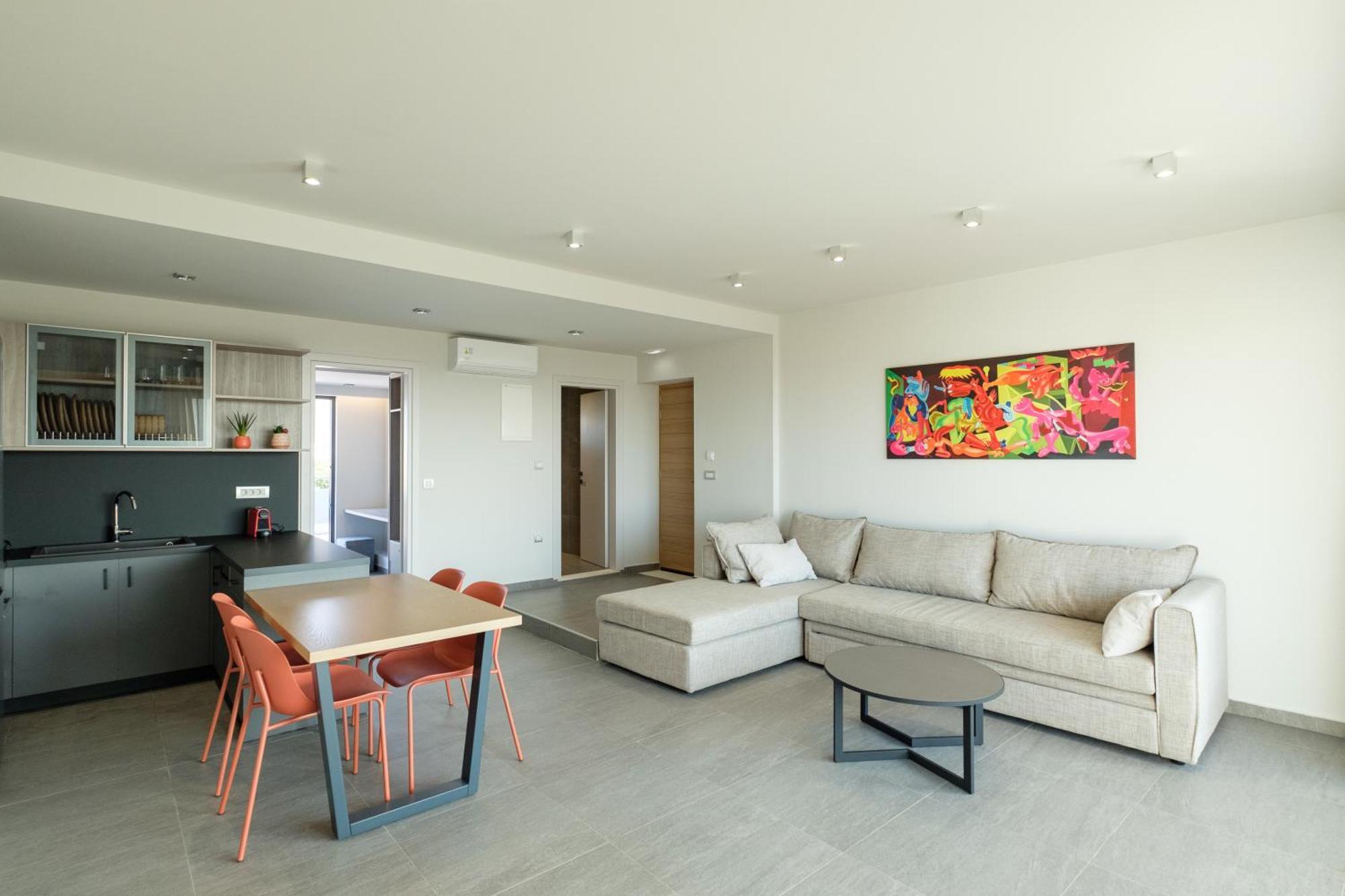Sky-High 70Sqm Penthouse W. Stunning Views - 05 Apartment Chania  ภายนอก รูปภาพ